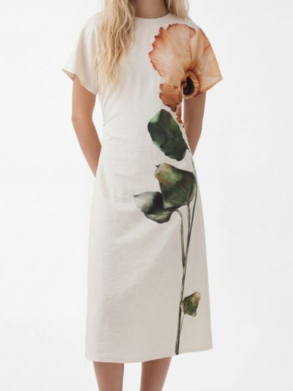 DESIGUAL FLOWER DRESS